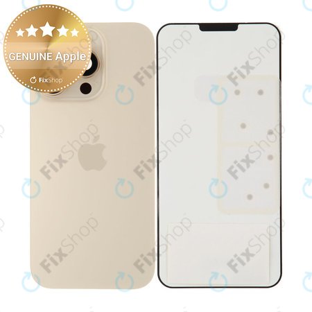 Steklo zadnjega ohišja za iPhone 16 Pro | Desert Titanium | 661-49557 | Genuine Apple