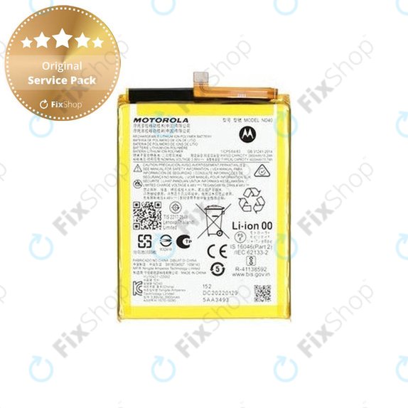Motorola Edge 30 XT2203 - Baterija ND40 4020mAh - SB18D34507 Genuine Service Pack