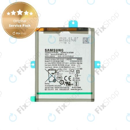 Samsung Galaxy A71 A715F - Baterija EB-BA715ABY 4500mAh - GH82-22153A Genuine Service Pack