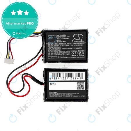 Baterija za Beats Pill 2.0, 750mAh, Li-Ion, 7.4V, J272/ICP092941SH, HQ