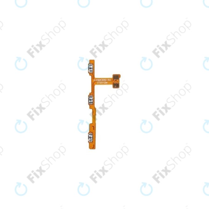 Xiaomi Mi 10T 5G, Mi 10T Pro 5G - Flex Cable Power + Gumbi za glasnost - 48320000564W Genuine Service Pack
