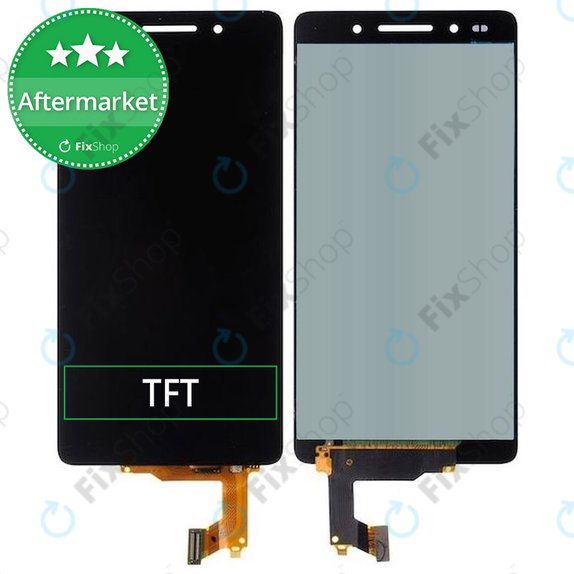 Huawei Honor 7 - LCD zaslon + steklo na dotik (Black) TFT