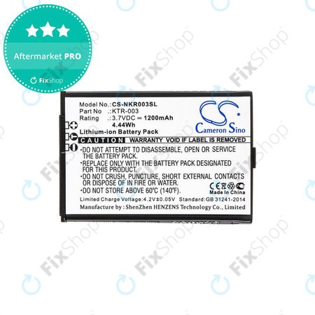 Baterija za Nintendo New 3DS, 1200mAh, Li-Ion, 3.7V, KTR-003, HQ