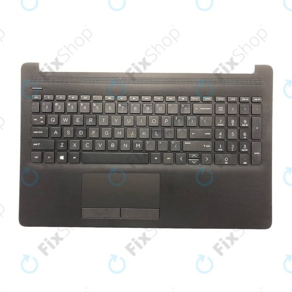 HP 15-db - Pokrov C (naslon za roke) + tipkovnica (US) - 77034787 Genuine Service Pack