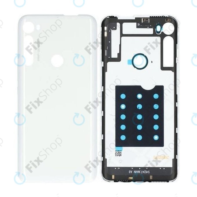 Motorola One Fusion Plus - Pokrov baterije (Moonlight White)