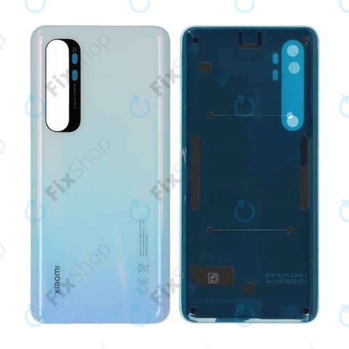 Xiaomi Mi Note 10 Lite - Pokrov baterije (Glacier White) - 550500006S1L Genuine Service Pack