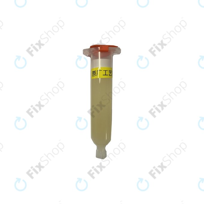 Strukturno lepilo za zadnja stekla, pokrove in okvirje za Apple iPhone X, XS, XS Max (bela)