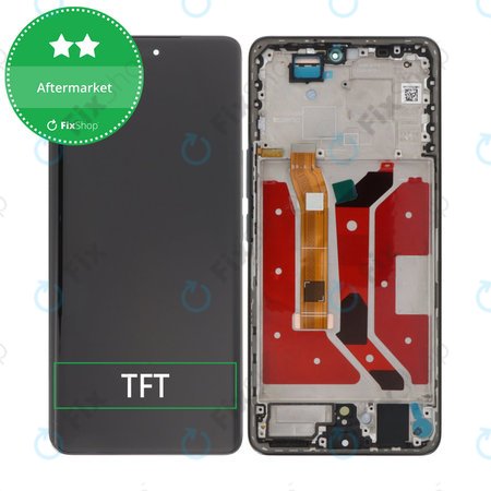 Honor Magic7 Lite - LCD zaslon + steklo na dotik + okvir (Black) TFT
