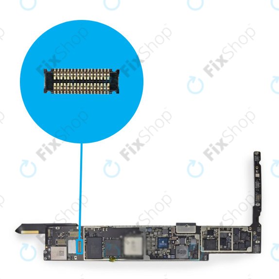 Apple iPad Air - Priključek za matično ploščo in sledilno ploščico