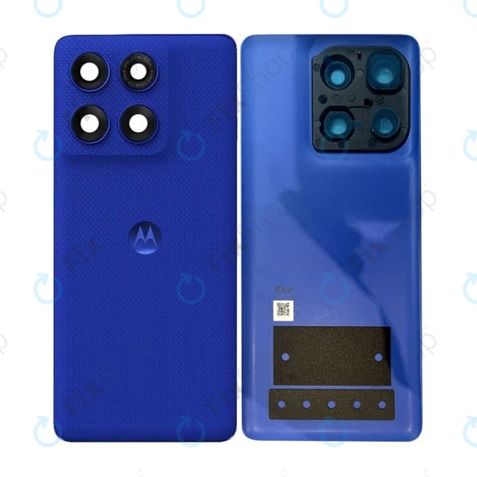 Motorola Edge 60 Pro - Pokrov baterije (Dazzling Blue) - 5D68C30059 Genuine Service Pack