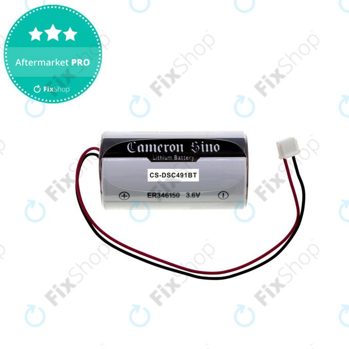 Baterija za DSC WT4911B, WT4911R Wireless Outdoor Siren, 14500mAh, Li-MnO2, 3.6V, ER34615M-T1, HQ