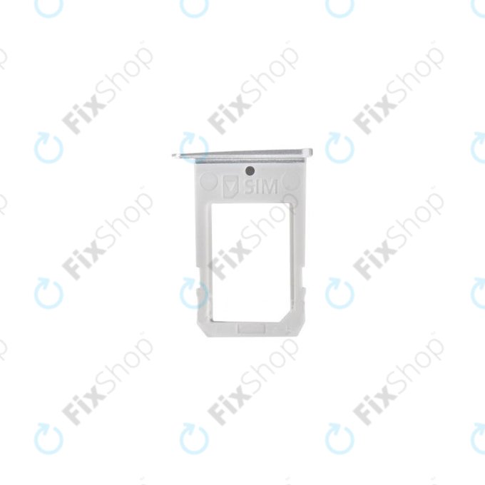 Samsung Galaxy S6 Edge G925F - Reža za kartico SIM (White Pearl)