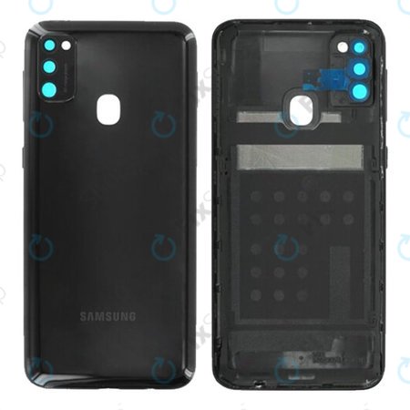 Samsung Galaxy M21 M215F - Pokrov baterije (Black) - GH82-22609A Genuine Service Pack