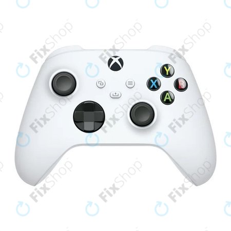 Microsoft Xbox One X, S, Serie S, Series X - brezžični krmilnik (bel)