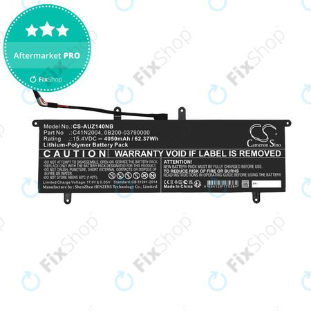 Baterija za Asus ZenBook DUO 14, 4050mAh, Li-Pol, 15.4V, C41N2004, HQ