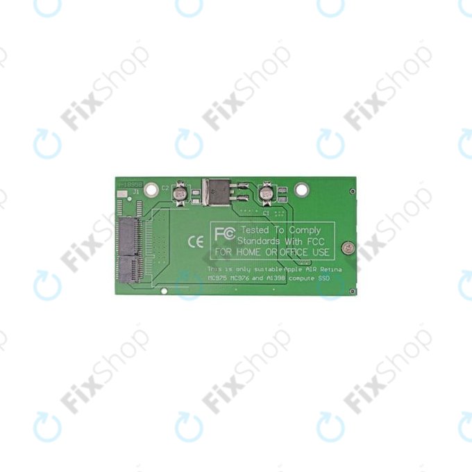 Apple MacBook Pro 13" A1425, 15" A1398 (Mid 2012 - Late 2012) - Adapter SSD v SATA (17+7 pinov)