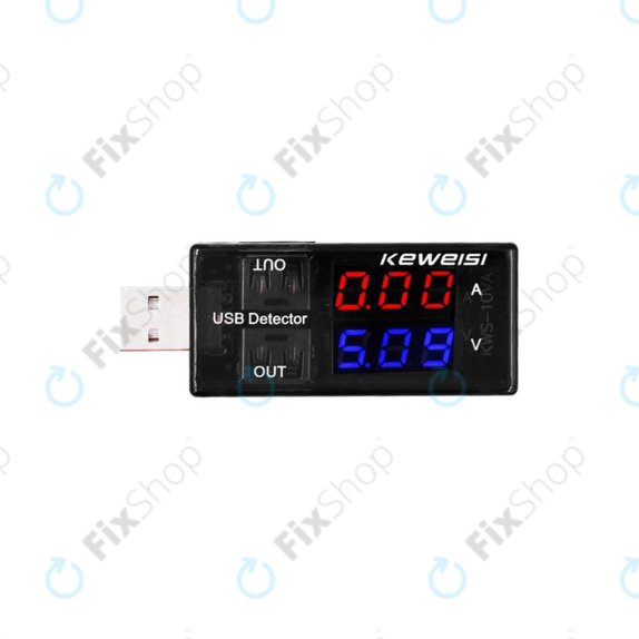 Keweisi - USB tester za polnjenje pametnih telefonov (IN/OUT)