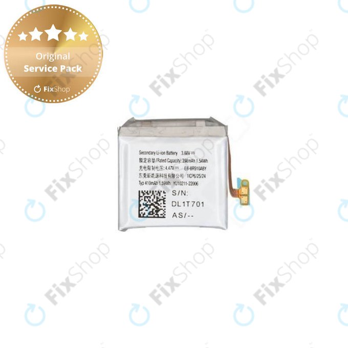 Samsung Galaxy Watch 5 44mm R910, R915 - Baterija EB-BR910ABY 410mAh - GH43-05114A Genuine Service Pack