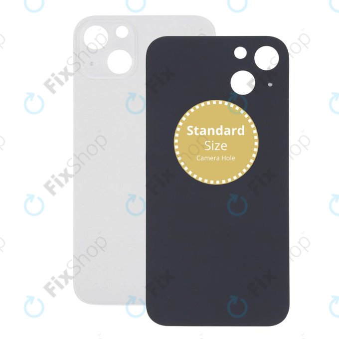 Apple iPhone 13 - steklo zadnjega ohišja (starlight)