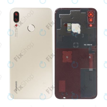 Huawei P20 Lite - Pokrov baterije (Platinum Gold) - 02351WTG Genuine Service Pack