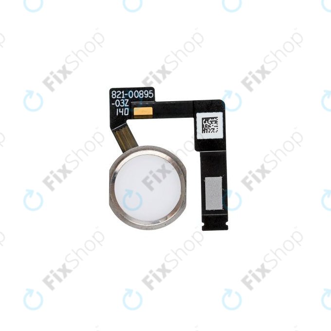 Apple iPad Pro 10.5 (2017), iPad Air (3rd Gen 2019) - Gumb Domov + Flex kabel (Silver)