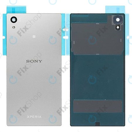 Sony Xperia Z5 E6653 - Pokrov baterije brez NFC (Silver) - 1295-1376 Genuine Service Pack