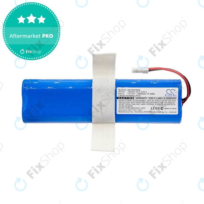 Zaco V3, V40, V5s Pro, V5x, Silvercrest SSWR A1, SSWR B1, SSR 3000 A1 - Baterija 18650B4-4S1P-AGX-2 Li-Ion 14.4V 2600mAh HQ