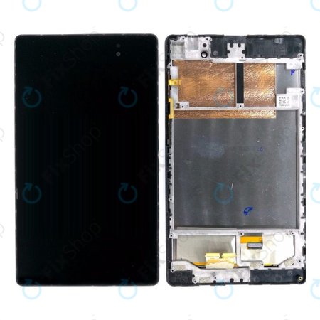 Asus MeMO Pad 7 ME572C - LCD zaslon + steklo na dotik + okvir (Black) TFT