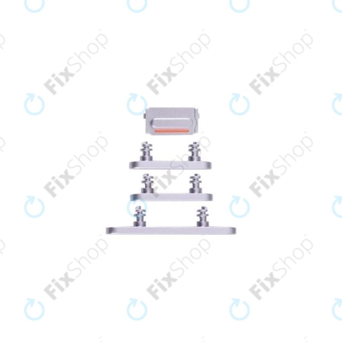 Apple iPhone 14 Pro Max - Stranski gumbi (Silver)