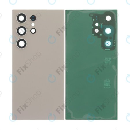 Samsung Galaxy S24 Ultra S928B - Pokrov baterije komplet (Titanium Gray)