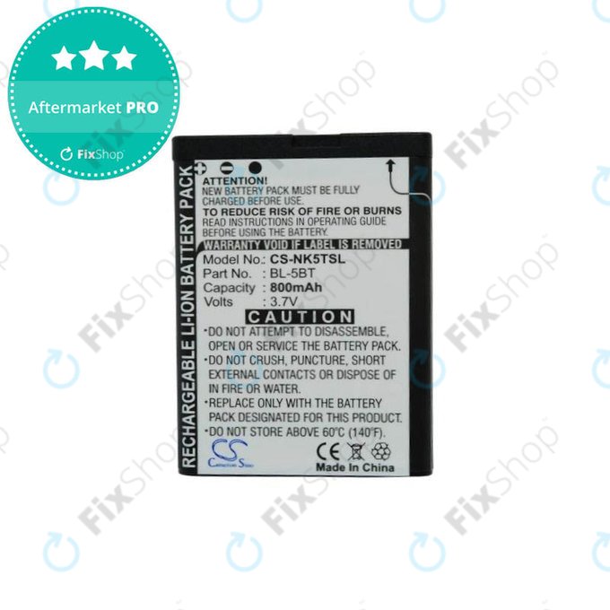 Nokia 2600 Classic - Baterija BL-5BT 800mAh HQ