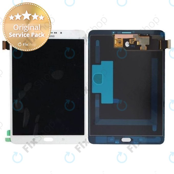 Samsung Galaxy Tab S2 8.0 LTE T715 - LCD zaslon + steklo na dotik (belo) - GH97-17679B Genuine Service Pack