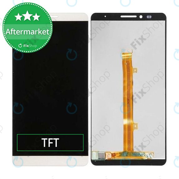 Huawei Mate 7 - LCD zaslon + steklo na dotik (Moonlight Silver) TFT