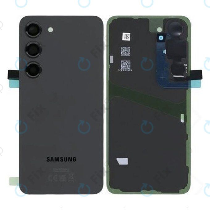Samsung Galaxy S23 S911B - Pokrov baterije (Phantom Black) - GH82-30393A Genuine Service Pack