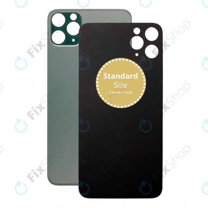 Apple iPhone 11 Pro - Steklo zadnjega ohišja (Green)