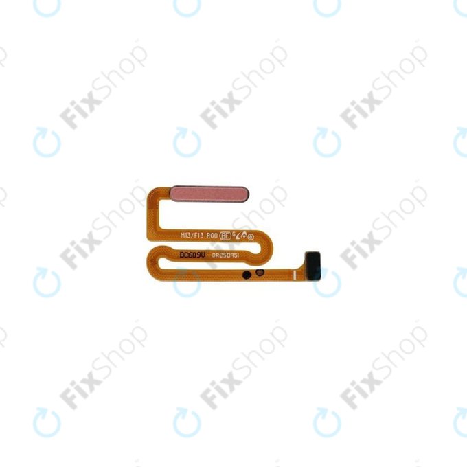 Samsung Galaxy M13 M135F - Senzor prstnih odtisov + Flex kabel (Orange Copper) - GH96-15216B Genuine Service Pack