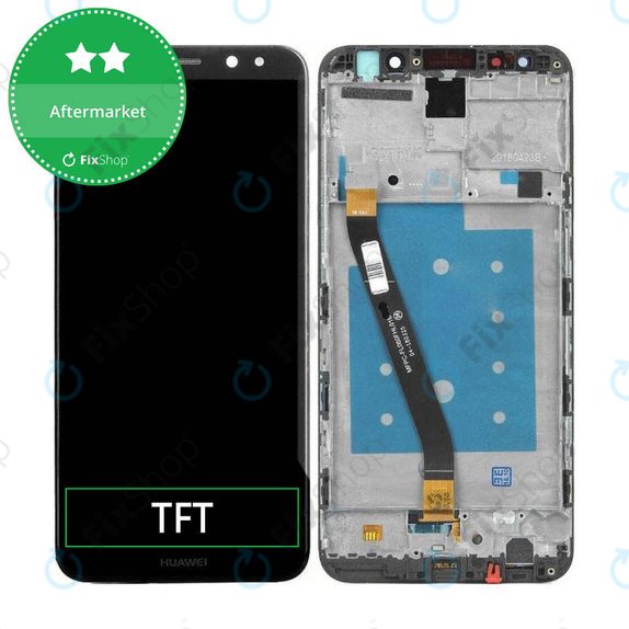 Huawei Mate 10 Lite - LCD zaslon + steklo na dotik + okvir (Black) TFT