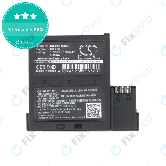 Baterija za AEE D33, magicae S50, S70, 1500mAh, Li-Ion, 3.7V, DS-S50, HQ