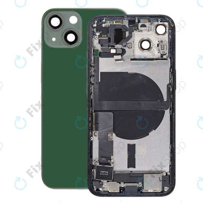 Apple iPhone 13 - Zadnje ohišje z majhnimi deli (Green)