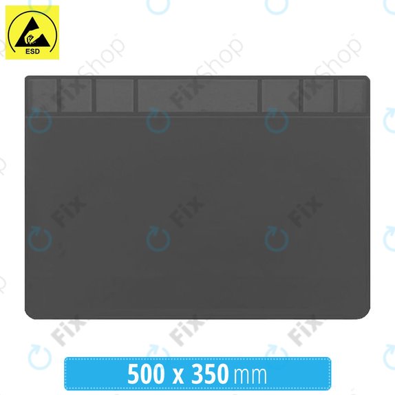 ESD Antistatična, toplotno odporna silikonska podloga - 50 x 35 cm