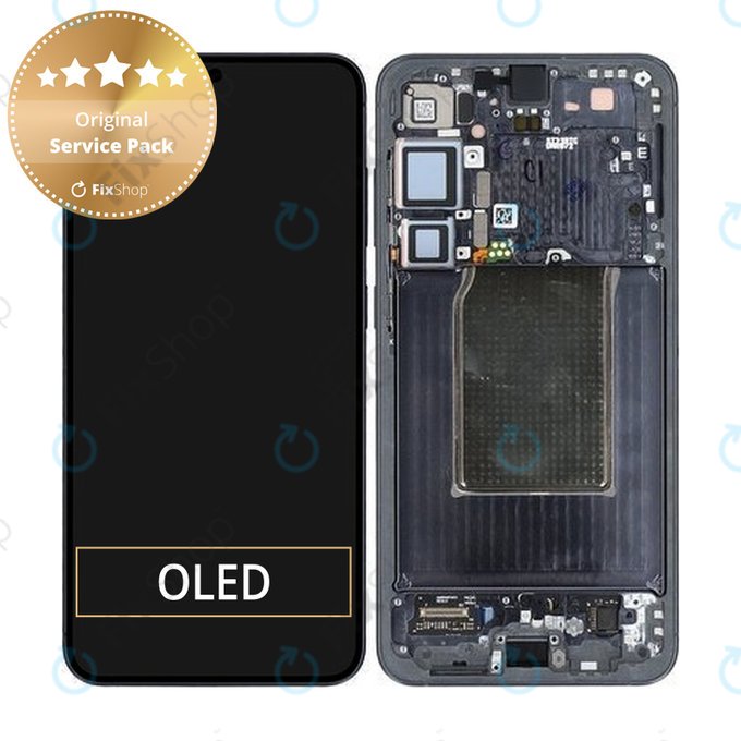 Samsung Galaxy S25 Plus - LCD zaslon + steklo na dotik + okvir (Blueblack) - GH82-36368E Genuine Service Pack