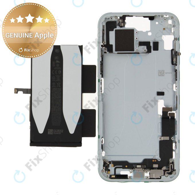 Srednji okvir z baterijo za iPhone 15 Plus | Blue | ZD076-00677 | Genuine Apple