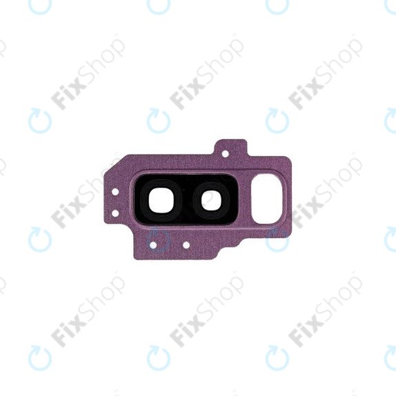Samsung Galaxy S9 Plus G965F, G965FD - Okvir + steklo zadnje kamere (Lilac Purple)