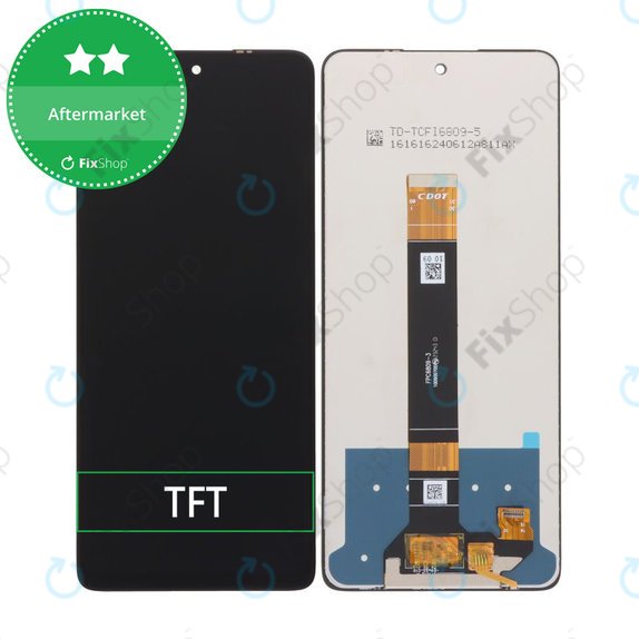 TCL 40 NxtPaper T612B - LCD zaslon + steklo na dotik TFT