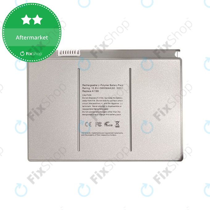 Apple MacBook Pro 17" A1151 (2006) - Baterija A1189 5600mAh