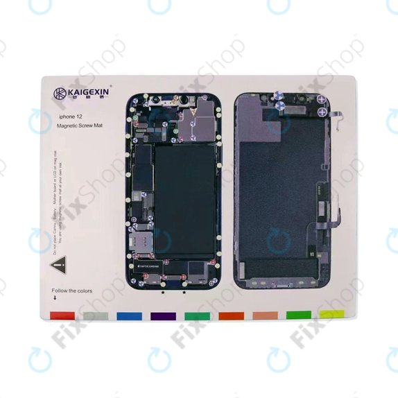 Magnetni organizator z vijaki s shemo (iPhone 12)
