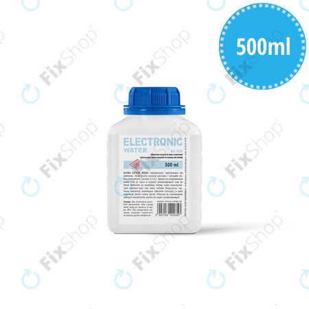 Demineralizirana voda za elektroniko, 500 ml