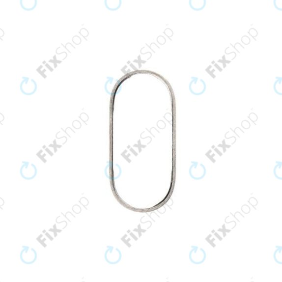 Apple iPhone X - Stekleni okvir zadnje kamere (Silver)