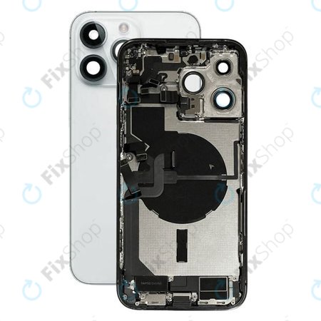 Apple iPhone 14 Pro Max - Zadnje ohišje z majhnimi deli (Silver)