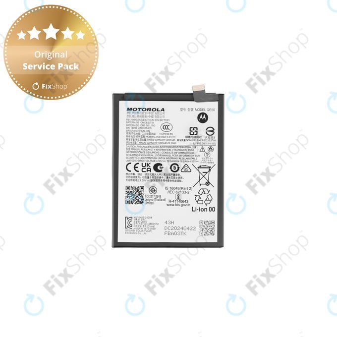 Motorola Moto G85 5G - Baterija QE50 5000mAh - SB18E14178 Genuine Service Pack